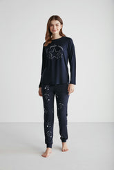 U.S. Polo Women Round Neck Pajama Set